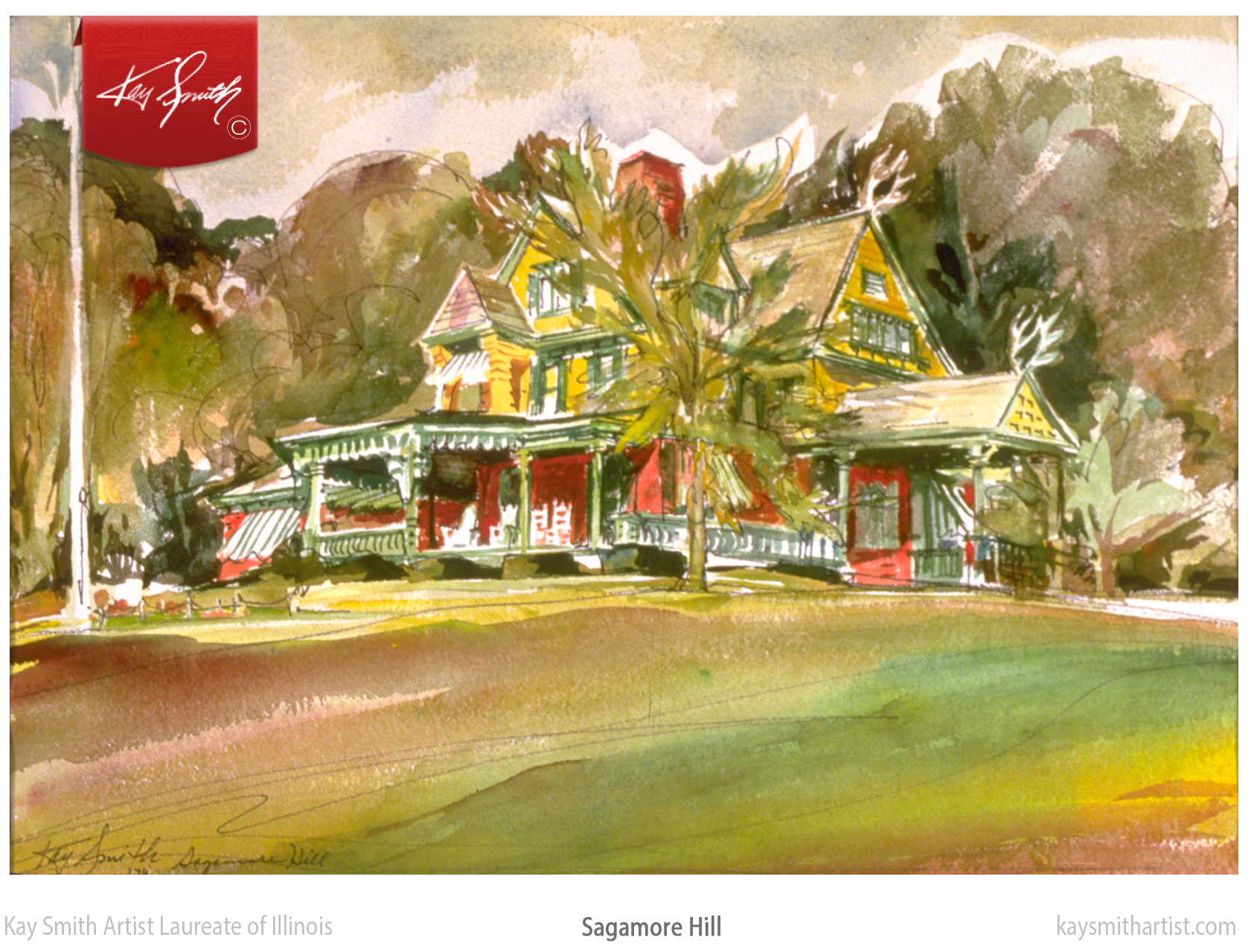 Kay-Smith-Artist-Laureate-of-IL Sagamore-Hill