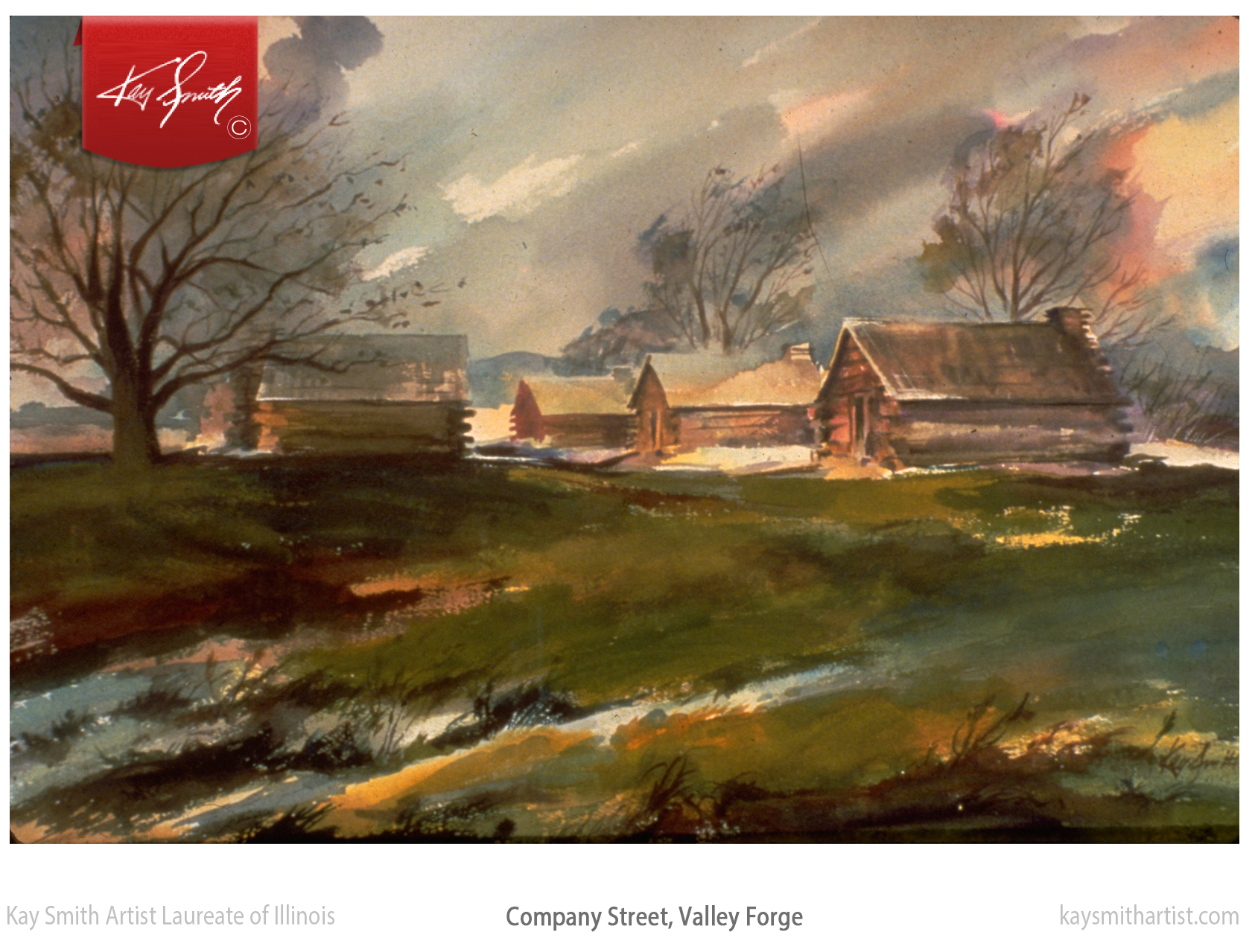 Kay Smith Artist Laureate of IL Valley Forge