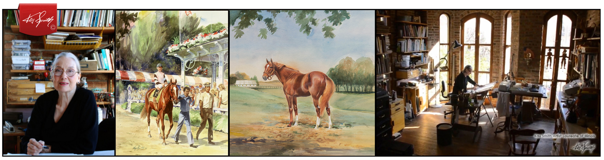 Kay Smith Artist Laureate of Illinois Water Color Art