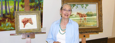 Kay Smith Watercolor Paintings Secretariat Lectures, talks & art events presented by Artist Laureate of Illinois Kay Smith